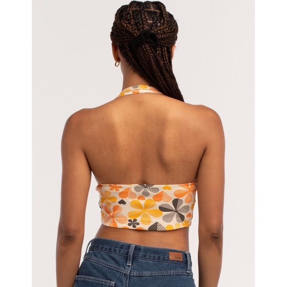 Floral Halter Top - Picture 5 of 5